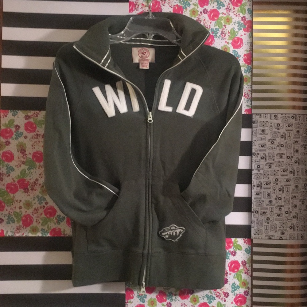 Minnesota Wild full zip sweatshirt